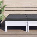 vidaXL Perna de podea pentru paleti, antracit, 60x60x9, 5 cm, textil GartenMobel Dekor (361792)