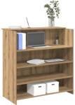 vidaXL Birou de receptie Stejar Artisan 100x50x103, 5 cm Lemn prelucrat GartenMobel Dekor (3324168)