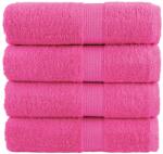 vidaXL Prosoape de baie premium SOLUND, 4 buc. roz, 30x30 cm, 600 g/m2 GartenMobel Dekor (137516) Prosop