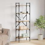 vidaXL Biblioteca Stejar Artizanal 56 x 32 x 174 cm Lemn compozit GartenMobel Dekor (882147) Biblioteca