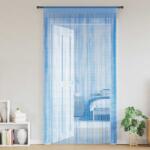 vidaXL Perdele sir 2 buc Albastru deschis 100x250 cm GartenMobel Dekor (4102045)