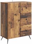 vidaXL Bufet cu sertar Lemn vechi 66 x 34, 5 x 90 cm Lemn prelucrat GartenMobel Dekor (895553) Comoda