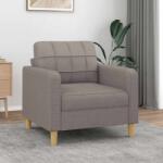 vidaXL Fotoliu canapea, gri taupe, 60 cm, material textil GartenMobel Dekor (359082) Canapea