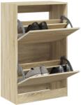 vidaXL Pantofar, stejar sonoma, 60x34x96, 5 cm, lemn compozit GartenMobel Dekor (839947) Pantofar