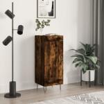 vidaXL Servanta, stejar fumuriu, 34, 5x34x90 cm, lemn compozit GartenMobel Dekor (830441) Comoda