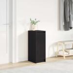 vidaXL Dulap Pantofi Stejar Negru 29, 5x34x76 cm Lemn prelucrat GartenMobel Dekor (861860) Pantofar