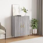 vidaXL Dulap, gri sonoma, 69, 5x34x90 cm, lemn compozit GartenMobel Dekor (827706) Comoda