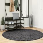 vidaXL Covor „OVIEDO, fire scurte, antracit, Ø 160 cm GartenMobel Dekor (375480) Covor