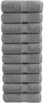 vidaXL Prosoape de baie premium SOLUND, 10 buc. , gri, 30 x 30 cm, 600 g/m2 GartenMobel Dekor (137301) Prosop