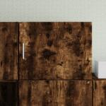 vidaXL Dulap de perete, stejar fumuriu, 50x42, 5x40 cm, lemn compozit GartenMobel Dekor (846114) Comoda