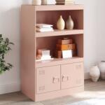 vidaXL Comoda Roz 67x39x107 cm otel GartenMobel Dekor (841668) Comoda
