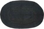 vidaXL Covor Natural si Negru 300 x 300 cm Iuta GartenMobel Dekor (42010645) Covor
