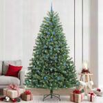 vidaXL Brad de Craciun artificial cu ramuri articulare Verde 240 cm GartenMobel Dekor (3395512)