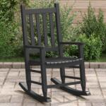 vidaXL Scaun balansoar pentru copii, negru, lemn masiv de plop GartenMobel Dekor (4008875) Balansoar
