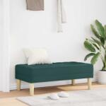 vidaXL banca cu perna Verde închis 113 x 57 x 39 cm tesatura GartenMobel Dekor (42001939)