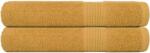 vidaXL Prosoape 2 buc Aur 100x200 cm 360 g/m2 100% bumbac GartenMobel Dekor (136818) Prosop