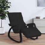 vidaXL Scaun balansoar, negru, material textil GartenMobel Dekor (351080) Balansoar