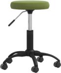 vidaXL Scaun de bucatarie, verde deschis, catifea GartenMobel Dekor (3085729)