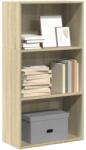 vidaXL Biblioteca, stejar sonoma, 60x30x114 cm, lemn prelucrat GartenMobel Dekor (857901) Biblioteca