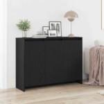 vidaXL Bufet Negru 102 x 33 x 75 cm Lemn compozit GartenMobel Dekor (862084) Comoda