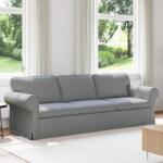 vidaXL Canapea Gri deschis 215 x 82 x 80 cm Metal GartenMobel Dekor (42024320) Canapea