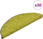 vidaXL Covorase pentru scari, 30 buc. , 56x17x3 cm, semirotunde, verzi GartenMobel Dekor (3365810) Covor