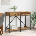 vidaXL Masa de consola Lemn Vechi 100 x 39 x 78, 5 cm Lemn compozit GartenMobel Dekor (882806)