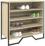 vidaXL Pantofar, stejar sonoma, 80x38x78 cm, lemn prelucrat GartenMobel Dekor (848650) Pantofar