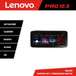 Lenovo Navigatie Toyota 2DIN Lenovo PRO 12.3 QLED, 4GB RAM, 64GB, 4G (KIT-TY2DIN+PRO-12.3-4+64)