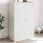 vidaXL Servanta, alb, 67x39x107 cm, otel GartenMobel Dekor (841666) Comoda