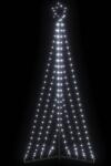 vidaXL Pom de Craciun LED 339 LED-uri Alb Rece 182 cm GartenMobel Dekor (3307646)