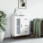 vidaXL Servanta, alb, 69, 5x34x90 cm, lemn compozit GartenMobel Dekor (828052) Comoda