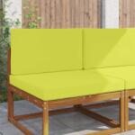 vidaXL Perna pentru canapea de exterior 2 pcs Verde Poliester GartenMobel Dekor (900834)