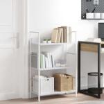 vidaXL Etajera carti 3 rafturi, alb, 60x27, 6x90, 5 cm, lemn prelucrat GartenMobel Dekor (288220) Biblioteca