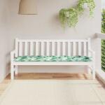 vidaXL Perna banca de gradina model frunze, 180x50x7 cm, textil oxford GartenMobel Dekor (378993)