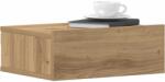 vidaXL Noptiere plutitoare 2 buc Stejar Artisan Lemn prelucrat GartenMobel Dekor (861122)