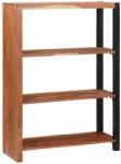 vidaXL Raft pentru carti Maro 80 x 30 x 110 cm Lemn Solid de Acacia GartenMobel Dekor (4104016) Biblioteca