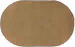 vidaXL Covor oval din iuta naturala 152x245 cm pentru living, maro (42010798) Covor