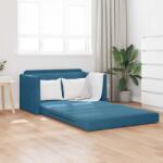 vidaXL Pat canapea albastru 124 x 71 x 78 cm Catifea GartenMobel Dekor (4106701) Canapea