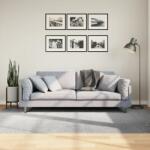 vidaXL Covor "IZA" aspect scandinav, cu fire scurte, gri, 160x230 cm GartenMobel Dekor (375454) Covor