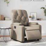 vidaXL Fotoliu rabatabil electric, cappuccino, piele ecologica GartenMobel Dekor (3204764)