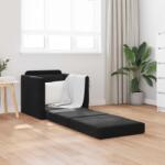 vidaXL Pat canapea Negru 74 x 77 x 81 cm Catifea GartenMobel Dekor (4106614) Canapea