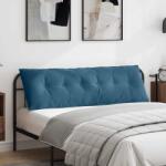 vidaXL Perna pentru spate albastru 160 x 50 cm Tesatura din corduroy GartenMobel Dekor (42014889)