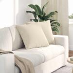 vidaXL Perne pentru canapea 2 pcs Bej 50 x 50 cm tesatura GartenMobel Dekor (42013988)