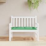 vidaXL Perna banca de gradina, verde, 110x50x7 cm, material oxford GartenMobel Dekor (361816)