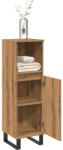 vidaXL Dulap de baie, stejar artizanal, 30x30x100 cm, lemn prelucrat GartenMobel Dekor (857212)