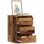 vidaXL Dulap colt cu sertare lemn vechi 40x41x58 cm lemn prelucrat GartenMobel Dekor (852841) Comoda