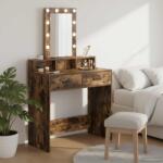 vidaXL Masa de Machiaj cu sertar Maro 79 x 41 x 140 cm Lemn compozit GartenMobel Dekor (865167)