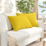 vidaXL Perne pentru canapea Galben deschis tesatura GartenMobel Dekor (42013748)