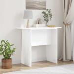 vidaXL Masa de consola Alb lucios 93 x 40 x 75 cm Lemn compozit GartenMobel Dekor (891154)